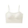 Base Líquida Piel Invisible Seamless Intimates para Mujeres con Busto Pequeño Push-Up Verano Estilo Chaleco Tirantes Espagueti Sujetador Espalda Cruzada