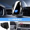 Soporte de Carga Inalámbrica para Teléfono Móvil y Soporte para Teléfono Móvil de Apertura y Cierre Eléctrico con Sensor Infrarrojo Dedicado para Audi A6L y Otros Coches
