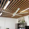 Ventilador Guangdong Guangding con luz, control remoto de 4 velocidades para ajustar el flujo de aire, ventilador de oficina, ventilador de techo para comedor