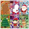 8 adesivos originais de Natal para montagem e substituição da série de férias Hand Book decoração de parede para telefone com adesivos em lote