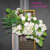 Chiyidai de ponta flor de orquídea criptografia simulação de casamento fileira de flores de chão flores de fundo de casamento flores de auditório de casamento decoração de flores de seda de pista