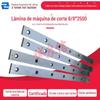 Lâmina de máquina de corte hidráulica 1300X80X20 Cr6W2Si parafuso de lâmina de máquina de corte de aço inoxidável super duro