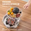 Estufa para preparar té para acampar al aire libre, parrilla para barbacoa, estante multifuncional para barbacoa en casa, fogata, estufa de calefacción, olla para la salud, estufa para preparar té