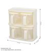 Caja de Almacenamiento de Empaques de Condimentos para el Hogar Tarro de Condimentos de Gran Capacidad para Cocina Caja de Condimentos Portátil Apilable Caja de Condimentos Multi-Compartimentos