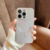 Sensação de celular nu, sucção magnética, cobertura total com película para lente, adequado para vários modelos de iPhone, anti-queda, capa protetora de nicho