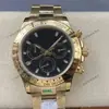 Reloj para Hombre Rolex Daytona Serie 40mm Multifuncional Cronógrafo Incrustado de Diamantes Mecánico Totalmente Automático Aliexpress