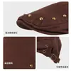 Gorra Retro Tachonada Estilo Coreano de Nicho para Mujer, Delgada para Sol de Primavera y Verano, Boina de Moda Estilo Japonés