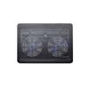 Radiador mariposa de hielo V2 base de disipación de calor para portátil radiador delgado de doble ventilador base de disipación de calor de ventilador grande