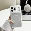 Funda Magnética de Gel de Segunda Generación Adecuada para el Estuche del Teléfono Apple 17Promax, Cubierta Protectora Iphone16 de Dos en Uno con Tacto de Piel