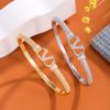 Pulseiras para Meninas, Múltiplos Estilos, Pulseiras que Não Desbotam, Novidades Tendência Estilo Ins Luxo Leve Atacado, Novidades da Primavera 2024