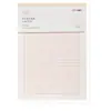 Papel para Cartas Deli 3432 con Líneas de Cuadrícula (Libro) Papel Carta Papel de Manuscrito 16K 20 Hojas Papel de Escritura para Estudiantes para Practicar la Escritura