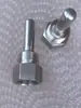 Tubo Amortiguador Manómetro Acero Inoxidable 304 Alta Presión Codo Sin Costura Rosca Activa Hierro Galvanizado 316