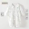 Roupas de Bebê para Primavera para Recém-Nascidos, Pijamas de Algodão Puro Classe A para Recém-Nascidos, Macacão para Bebê de Um Ano, Roupas Infantis Anyang para Outono