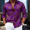 Camisa de manga larga para hombre de primavera y otoño, nueva camisa de manga larga suelta elástica en cuatro direcciones para hombre