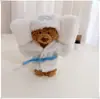 Solo Venta de RopaLlavero Colgante Oso de Barcelona Ropa de Muñeca Pijama Bata