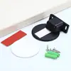 Tope de puerta invisible para baño, de aleación de zinc, sin perforaciones, con ventosa para puerta de dormitorio, fuerte imán, silencioso, para puerta de interior