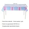 Nuevo Mantel de Mesa Amazon con Forma de Concha de Sirena 108*180cm Mantel de Cumpleaños con Escamas de Pez de Sirena Mantel de Fiesta