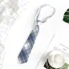 Jk Corbata Pequeña Estilo Universitario Femenino Perezoso Uniforme Japonés Camisa Corbata Dk Estudiante Masculino Ins de Moda Sin Costuras Corto