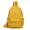 Mochila coreana ins nova de alto valor cor sólida minimalista design nicho mochila feminina leve para deslocamento grande capacidade bolsa de ombro