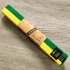 Faixa de Taekwondo cor de promoção faixa de dojo de Karatê pode faixa branca texto faixa de dojo de Taekwondo produção em atacado faixa bordada