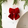 Decorações de Natal, enfeites de Natal vermelhos aveludados, bolas de Natal vermelhas aveludadas, decorações vermelhas para árvore de Natal