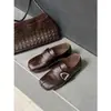Zapatos Planos Cuadrados para Mujer Modelo Nuevo 2026, Versátiles, Modernos, Ligeros, Cómodos, con Velcro, para el Trayecto al Trabajo