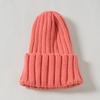 Gorro de Punto para Niños Cat Brother Gorro Sencillo Otoño e Invierno Nuevo Moda Coreana Color Sólido Gorro para Niños Gorro Cálido de Lana para Hombres y Mujeres
