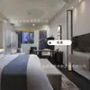 Móveis de Hotel Tulipa Quarto Padrão Conjunto Completo para Reforma de Quarto de Hóspedes Apartamento Cama Grande Cinco Estrelas Mobiliário B&B Cama de Casal Fábrica de Móveis
