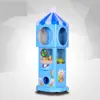 Máquina Gashapon Exportadora Transfronteiriça Russa Máquina de Doces Nova Máquina Gashapon de Cápsula Transparente Máquina de Jogo Operada por Moeda