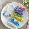 Bestseller transfronterizo 1M collar de mascota colorido cuerda trenzada, collar tejido a mano multicolor lindo para gato y perro pequeño