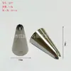 Boquilla para Decorar Crema Acero Inoxidable 304 Repostería DIY Herramienta para Pastel Pequeña 18mm