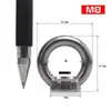 Porca com olhal em aço inoxidável 304, tipo parafuso com olhal circular, porca de alta resistência M3 4 5 6 810 apertada manualmente