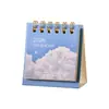 Calendario de Escritorio Mini Pequeño Zaomu Serie Luz del Día Luz de las Estrellas Calendario de Escritorio Estilo Ins de Alto Valor Calendario Mensual Pequeño Adorno