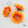 Flores Artificiales, Agujas de Pino, Flores de Peonía, Cabezas de Flores de Seda de 7 cm de Diámetro, Accesorios para el Cabello DIY, Pasadores, Flores Decorativas, Confección de Disfraces Tradicionales