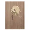 Cuaderno de Madera Lujo Accesible Caja de Regalo Patrón Logo Personalizado Madera Dura Oscura y Clara Nota de Negocios A5 Recuerdo