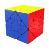 Cubo Mágico Rubik Formato Especial Série Completa Cubo Mágico Criativo Atacado Pirâmide Espelho Folha de Bordo Cubo Mágico Brinquedo Oblíquo