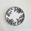 Plato de Cerámica Estilo Chino Vintage Azul y Blanco Estilo Occidental Plato Doméstico para Verduras Plato para Postre Dim Sum Plato de 6 Pulgadas
