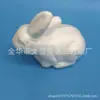 Conejo de Espuma 15cm Conejo Flocado Conejo Blanco de Poliestireno Conejo del Zodiaco Modelo Blanco Embrión Blanco Conejo Durmiendo [Salida de Fábrica