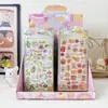 Nuevas pegatinas esponjosas de sanación, pegatinas suaves y aterciopeladas estilo ins para decoración DIY de agendas y diarios, disponibles en múltiples estilos