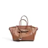 Bolsa de Mão de Couro Genuíno para Comutador de Negócios, Bolsa Transversal de Design Exclusivo, Bolsa Tote Prática de Couro Bovino de Camada Superior de Grande Capacidade para Mulheres