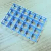 Estante de almacenamiento de cuentas de escritorio, organizador de cuentas, estante de torre de almacenamiento, caja de almacenamiento de cuentas de 264 colores para montaje en pared
