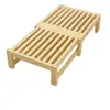 Cama Retrátil de Madeira Maciça para Apartamentos Pequenos, Cama de Solteiro Tatami para Sala de Estar, Sofá-Cama Multifuncional Simples Dobrável de Uso Duplo