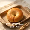 Decoração de loja de donuts simulada para brinquedo, pingente de chaveiro, acessório DIY, ímã de geladeira, fivela de sapato