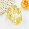 Aros para Servilletas Transfronterizos Europeos y Americanos con Diseños Florales y de Gota de Agua Únicos y Exagerados, Diseño de Nicho, Portaservilletas de Moda y de Alta Gama
