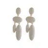 E15393 Nuevo Estilo Retro Color Sólido Aceite Goteado Esmalte Gota de Agua Borla Pendiente Pendientes Estilo Suave Accesorios de Pendientes para Mujeres