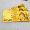 50000 Monedas Coreanas de Pan de Oro, Monedas Extranjeras Domésticas, Billetes, Monedas Conmemorativas Extranjeras