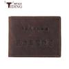 Estuche de Cuero Personalizado de Fábrica Estilo Retro para Licencia de Conducir de Vehículo a Motor, Simple Estuche de Cuero Resistente al Desgaste para Documentos de Conducción