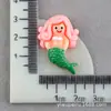 Accesorios de Resina de Sirena DIY Material para Tocado de Pinza Infantil Carcasa de Teléfono Móvil Crema de Pegamento para Adorno de Cabello Accesorios de Pasador Lote