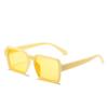 Nuevas Gafas de Sol Retro de Marco Pequeño para Hombres y Mujeres Tendencia Europea y Americana Rectangulares Gafas de Sol para Sesión de Fotos Callejeras Transfronteriza 98063