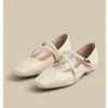 Zapatos de vestir franceses de punta cuadrada para primavera y otoño, versátiles para ir al trabajo, falda, nuevo estilo, tacón grueso, zapatos Mary Jane, corte bajo, diseño con sentido 2026
